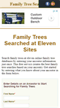 Mobile Screenshot of familytreesearcher.com